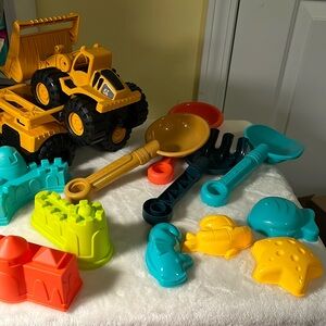 Beach toys set collapsible pals